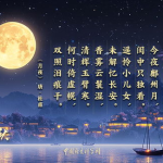 中秋诗句古诗,古诗词中的中秋情怀